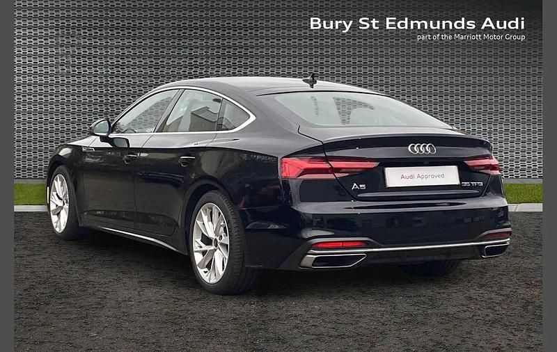 Used Audi A5 Sportback Sport 147 HP (108 kW) 2023 Black Hatchback