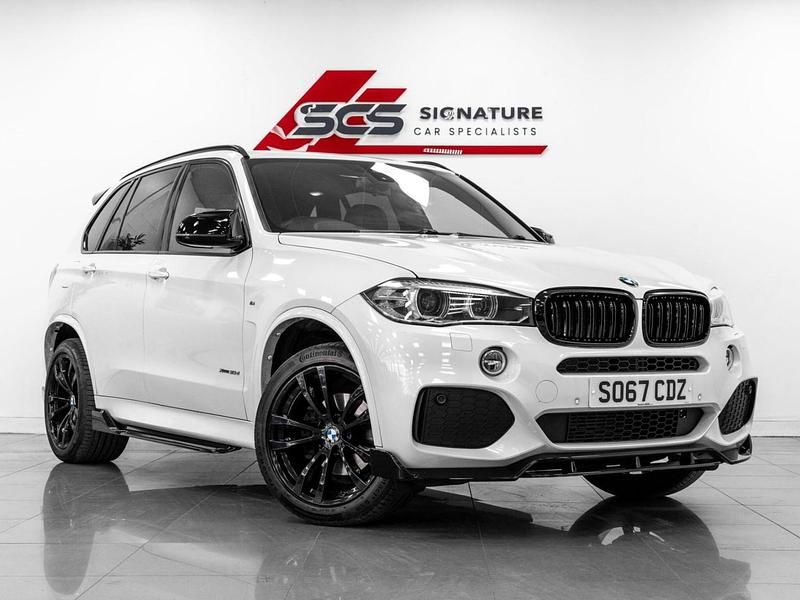 White Used 2017 BMW X5 M Sport SUV | £23,495 (Fair price) - Image 1/3