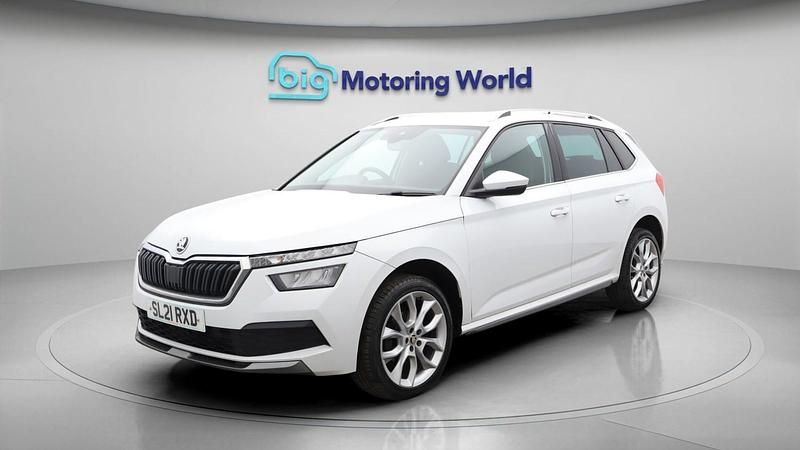 Used Skoda Kamiq SE L 109 HP (80 kW) 2021 White SUV