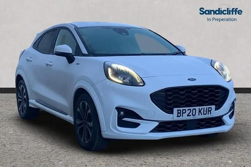 White Used 2020 Ford Puma Gen-E ST-Line Hatchback | £11,947 (Fair price) - Image 1/3