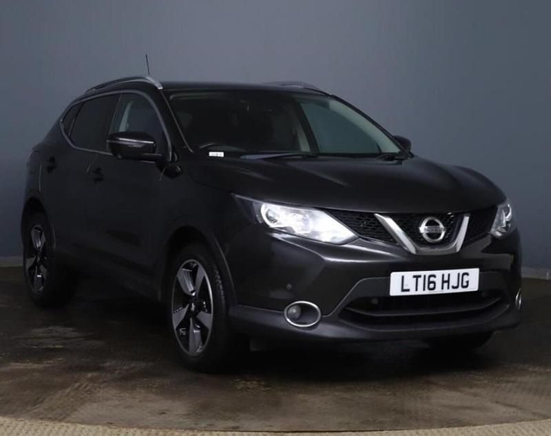 Black Used 2016 Nissan Qashqai N-TEC SUV | £8,999 (Fair price) - Image 1/1