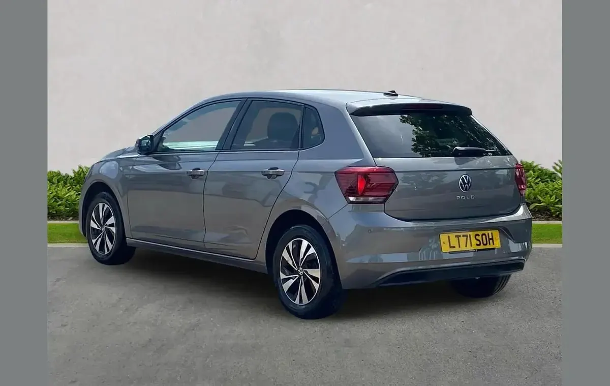 Used VW Polo Match 95 HP (69 kW) 2021 Grey Hatchback