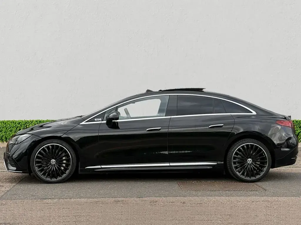 Used Mercedes EQE300 AMG line 180 kW (245 HP) 2023 Black Sedan