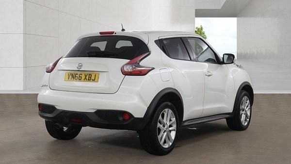 Used Nissan Juke N-Connecta 110 HP (80 kW) 2016 White SUV