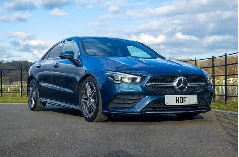 Blue Used 2019 Mercedes CLA220 AMG Line Premium Sedan | £19,950 (Fair price) - Image 1/4