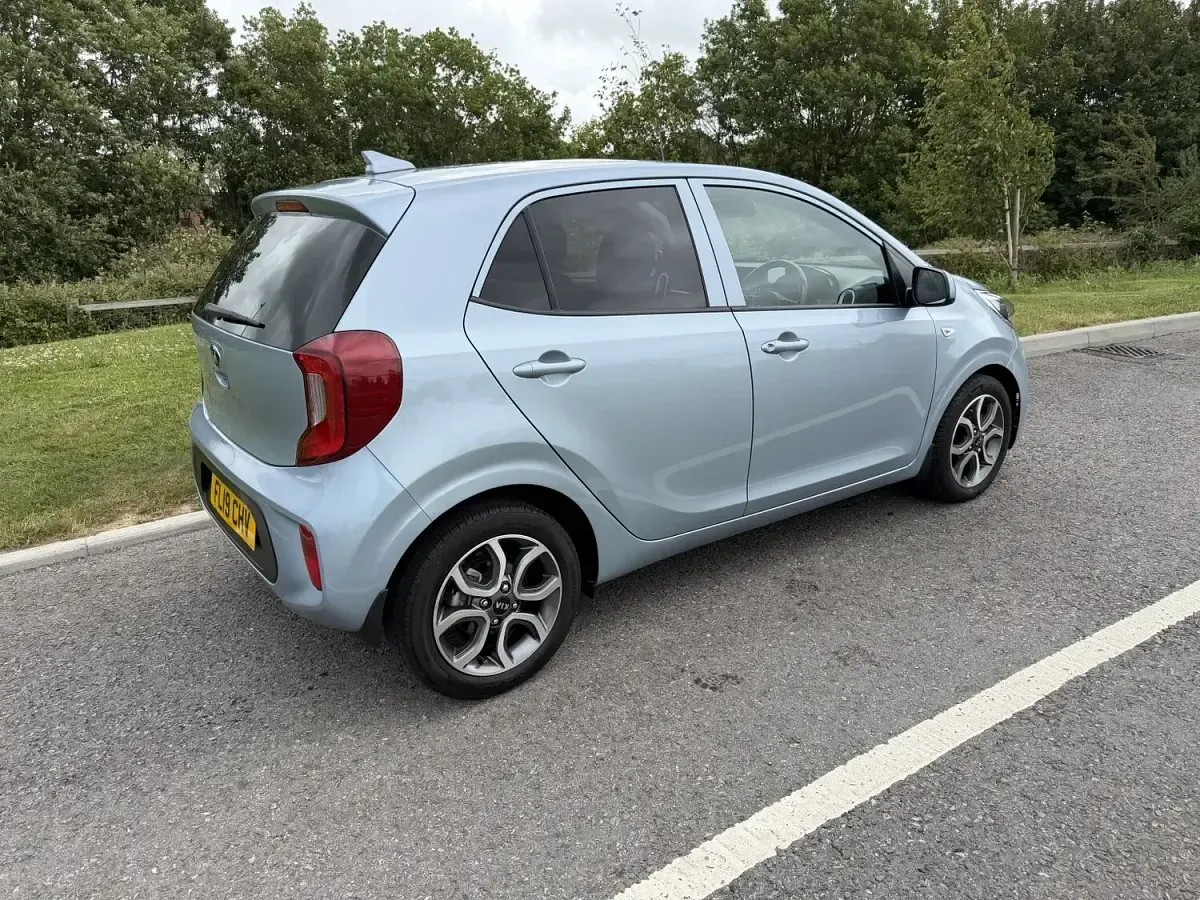 Used Kia Picanto 2019 Blue Hatchback