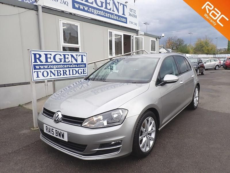 Silver Used 2015 VW Golf VII GT Hatchback | £9,795 (Fair price) - Image 1/4