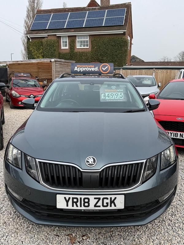 Used Skoda Octavia SE 150 HP (110 kW) 2018 Grey Estate
