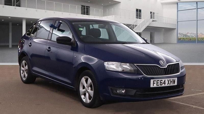 Blue Used 2014 Skoda Rapid SE Hatchback | £3,995 (Good price) - Image 1/4