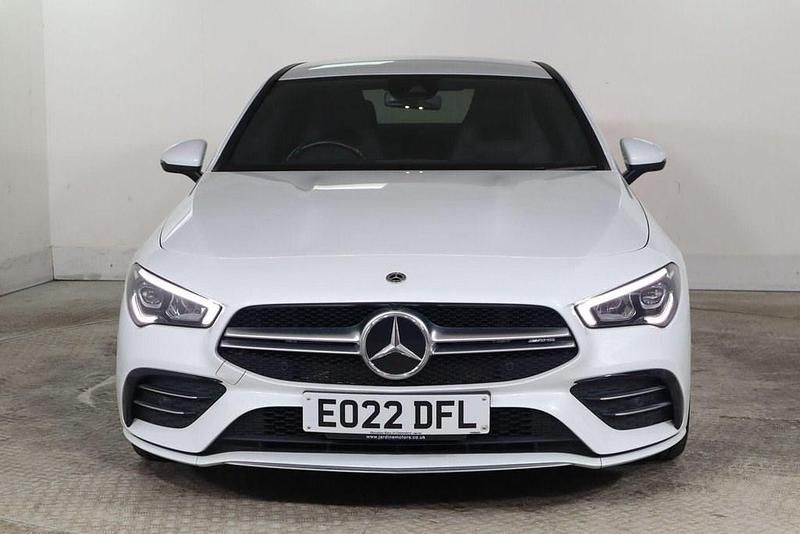 Used Mercedes CLA35 AMG AMG 2022 White Coupe