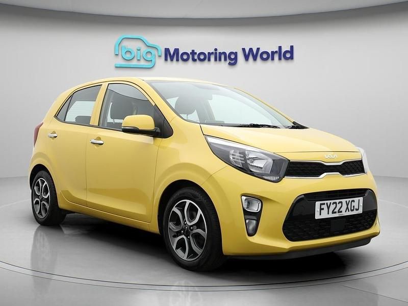 Yellow Used 2022 Kia Picanto 3 Hatchback | £9,900 (Fair price) - Image 1/4