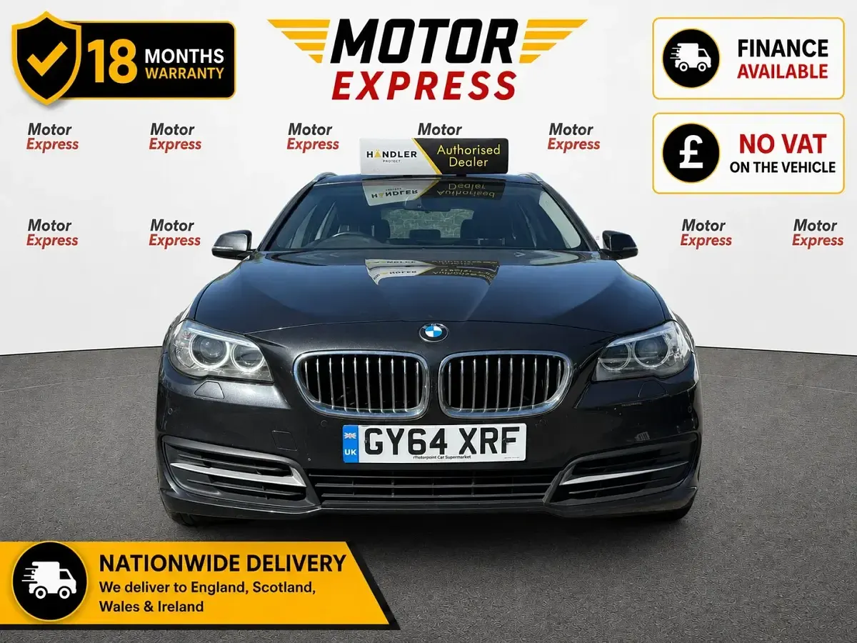 Used BMW 518 Comfort Edition 150 HP (110 kW) 2014 Grey Estate