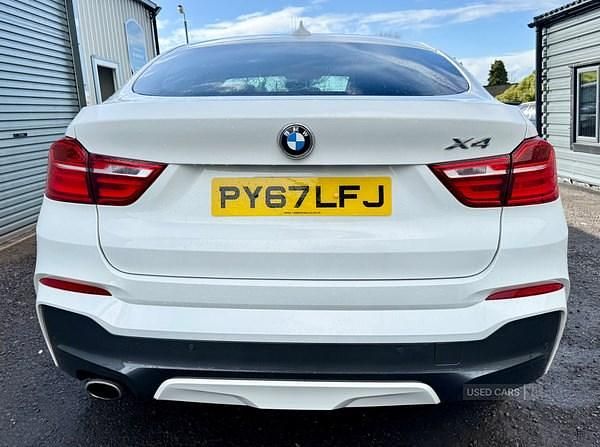 Used BMW X4 M Sport 190 HP (139 kW) 2018 White SUV