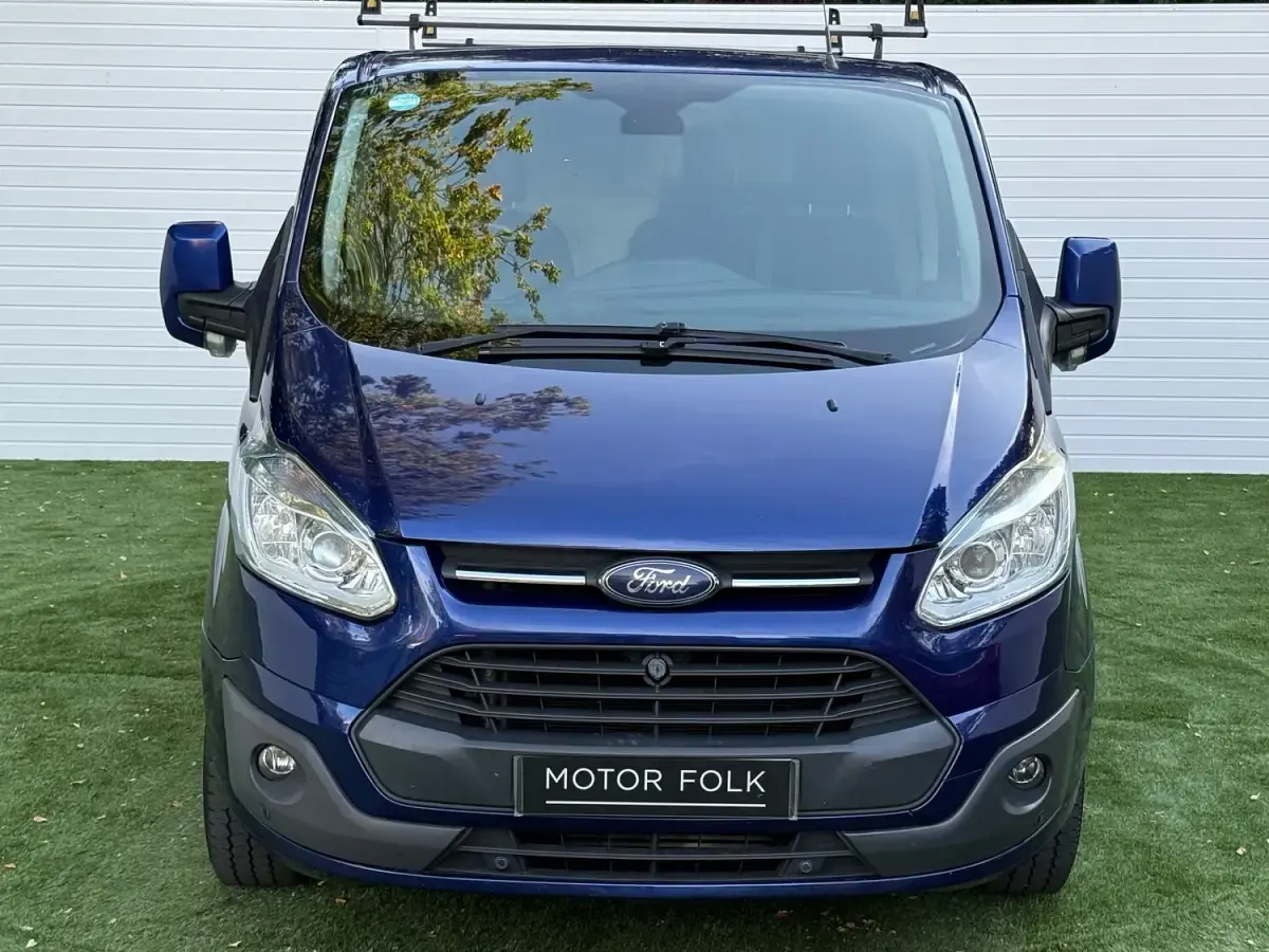 Used Ford Transit Custom Limited 125 HP (91 kW) 2014 Blue Van