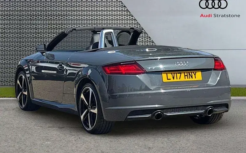 Used Audi TT Roadster Black Edition 179 HP (131 kW) 2017 Grey Cabriolet