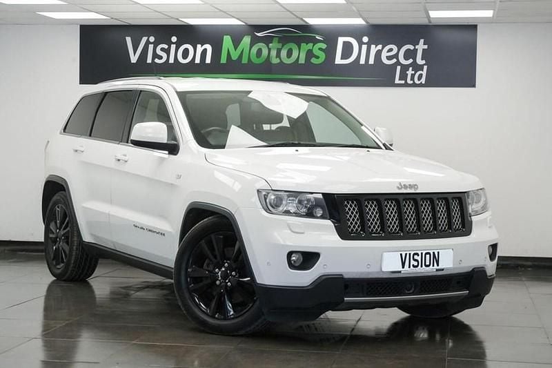 White Used 2013 Jeep Grand Cherokee Limited SUV | £9,480 (Fair price) - Image 1/1