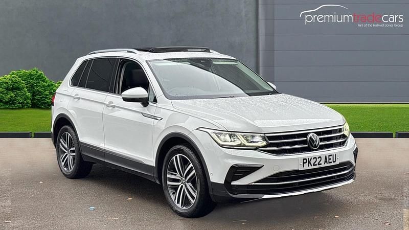 Used VW Tiguan Elegance 150 HP (110 kW) 2022 White SUV