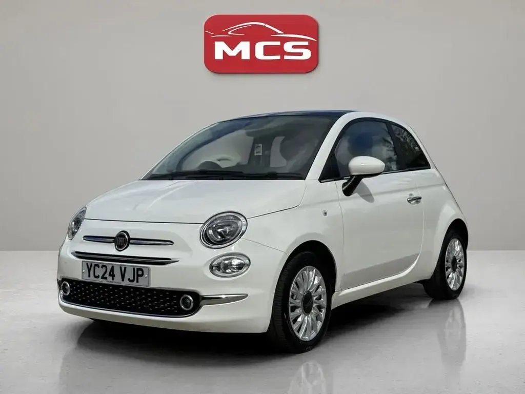 Used Fiat 500 2024 White Hatchback