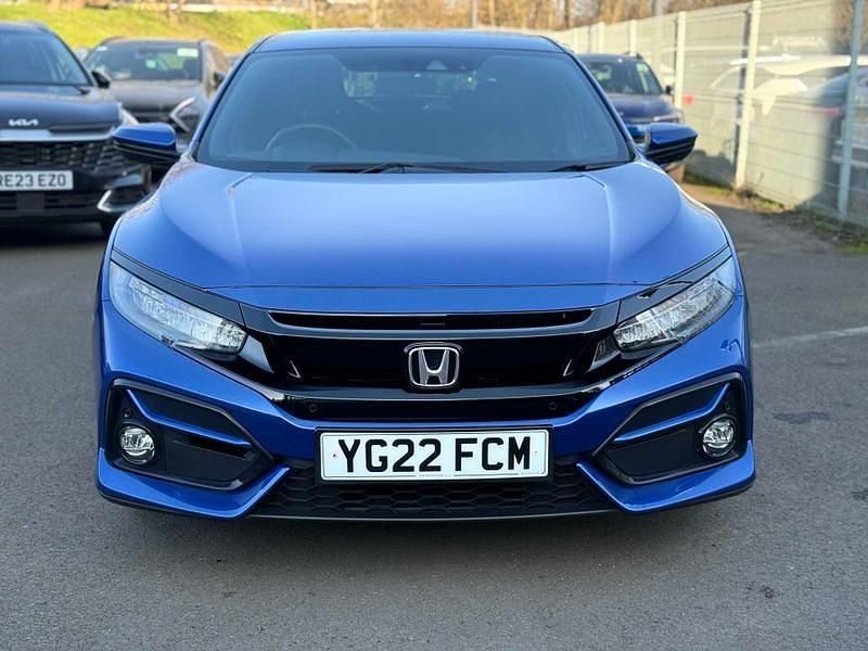 Used Honda Civic SR 126 HP (92 kW) 2022 Blue Hatchback