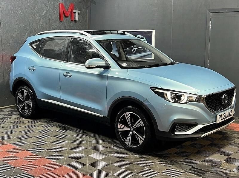 Used MG ZS Exclusive 105 kW (143 HP) 2021 Blue SUV