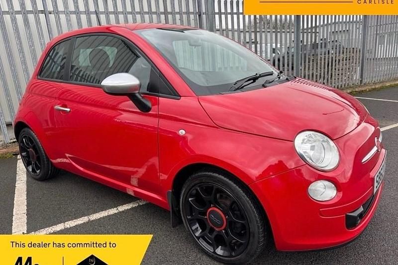 Used Fiat 500 Street 69 HP (50 kW) 2013 Red Hatchback