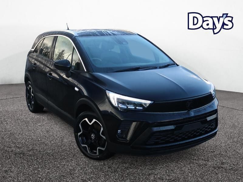 Used Vauxhall Crossland Ultimate 110 HP (80 kW) 2023 Black SUV