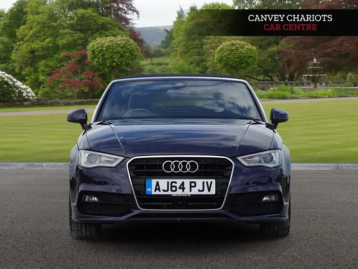 Used Audi A3 Cabriolet S-Line 2014 Mauve/purple Cabriolet