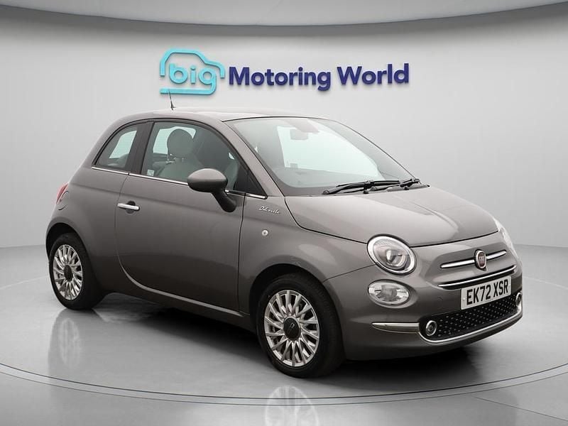 Grey Used 2022 Fiat 500 Dolcevita Hatchback | £8,800 (Fair price) - Image 1/4