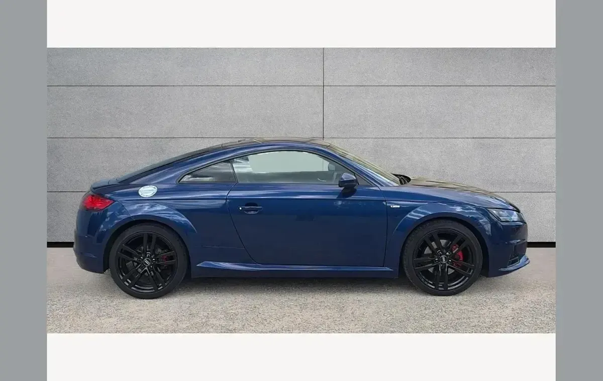 Used Audi TT S-Line 180 HP (132 kW) 2017 Blue Coupe