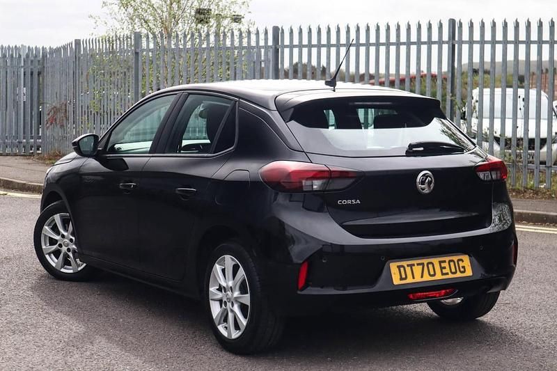 Used Vauxhall Corsa 74 HP (54 kW) 2021 Black Hatchback