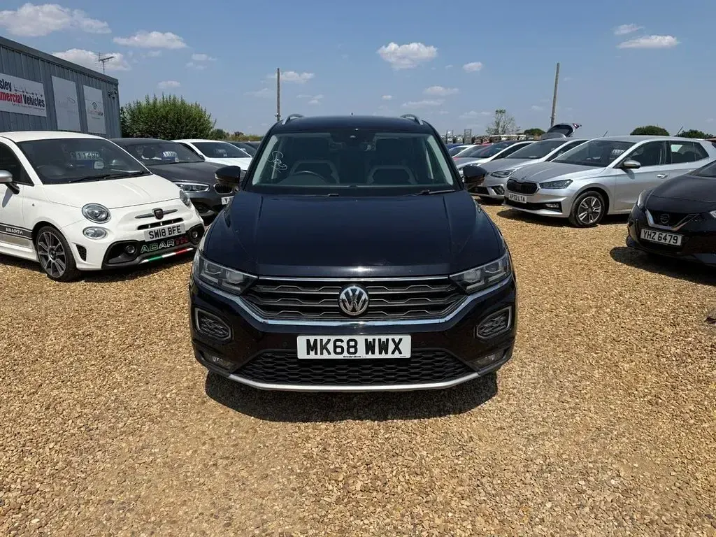 Used VW T-Roc SEL 115 HP (84 kW) 2018 Black SUV