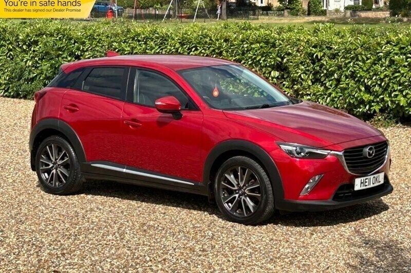 Red Used 2016 Mazda CX-3 Inclusive SUV | £6,599 (Fair price) - Image 1/1