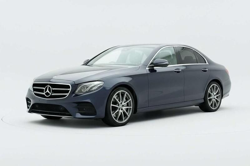 Used Mercedes E350 AMG line 2020 Blue Sedan