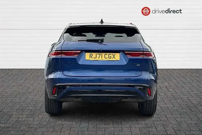Used Jaguar F-Pace R-Dynamic 404 HP (297 kW) 2021 Blue SUV
