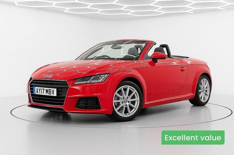 Red Used 2017 Audi TT Sport Cabriolet | £11,495 (Good price) - Image 1/4