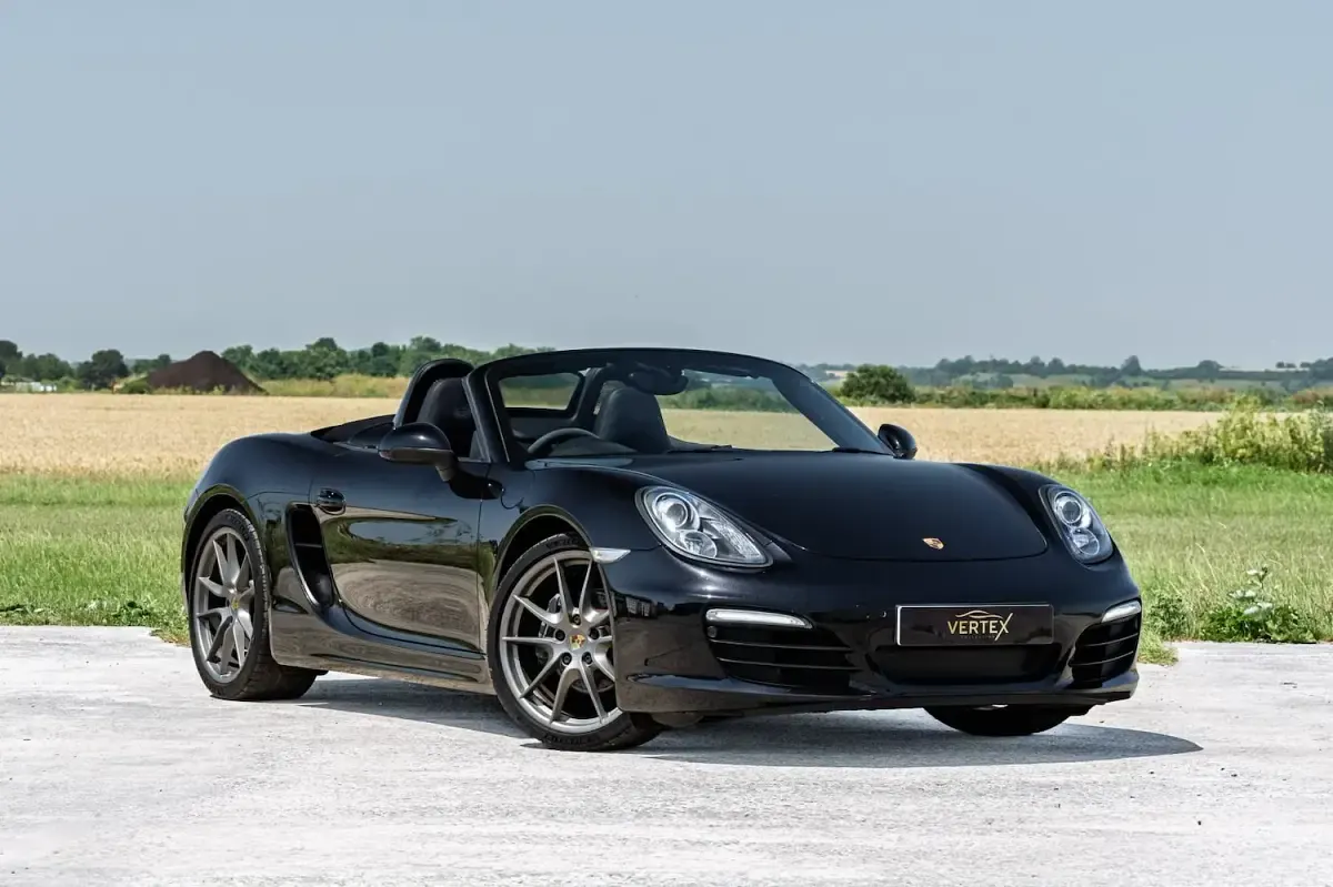 Used Porsche Boxster 265 HP (194 kW) 2016 Black Cabriolet