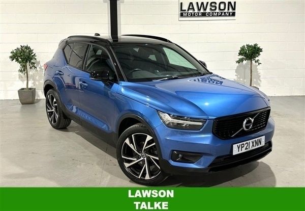 Blue Used 2021 Volvo XC40 R-Design Pro SUV | £22,990 (Good price) - Image 1/1