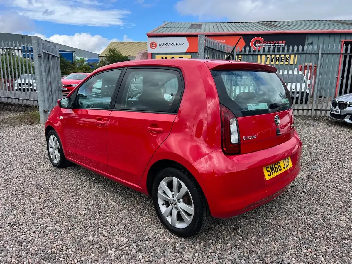 Used Skoda Citigo SE L 2016 Red Hatchback