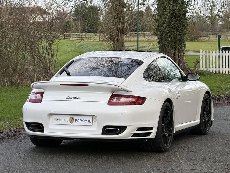 Used Porsche 997 Turbo 2006 White Coupe