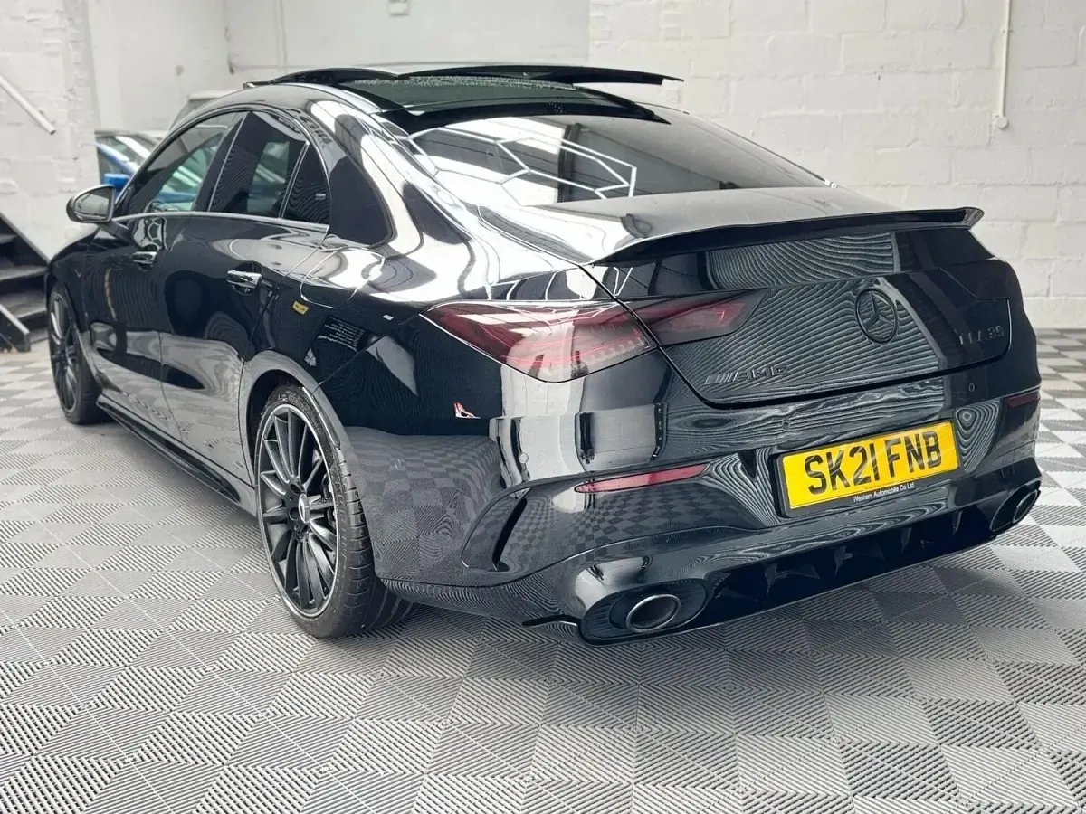 Used Mercedes CLA35 AMG Premium Plus 2021 Black Coupe