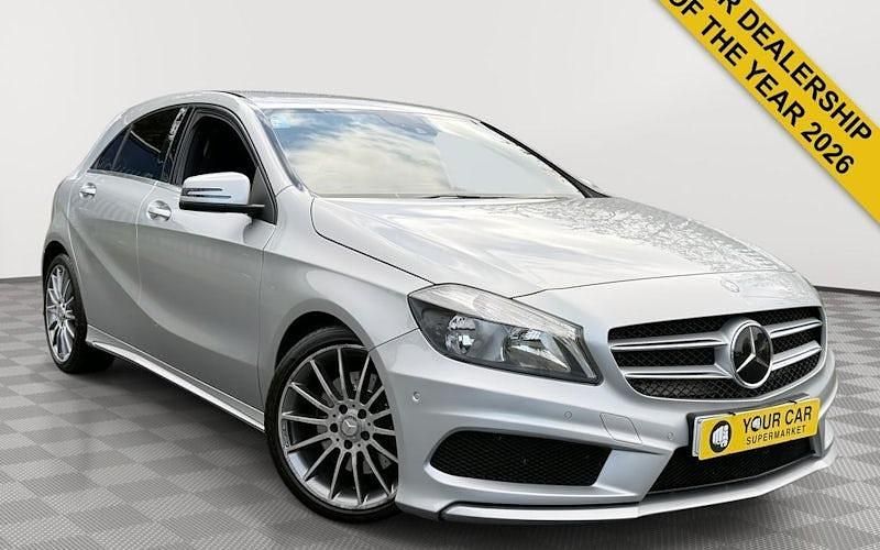 Used Mercedes A220 AMG 170 HP (125 kW) 2013 Silver Hatchback