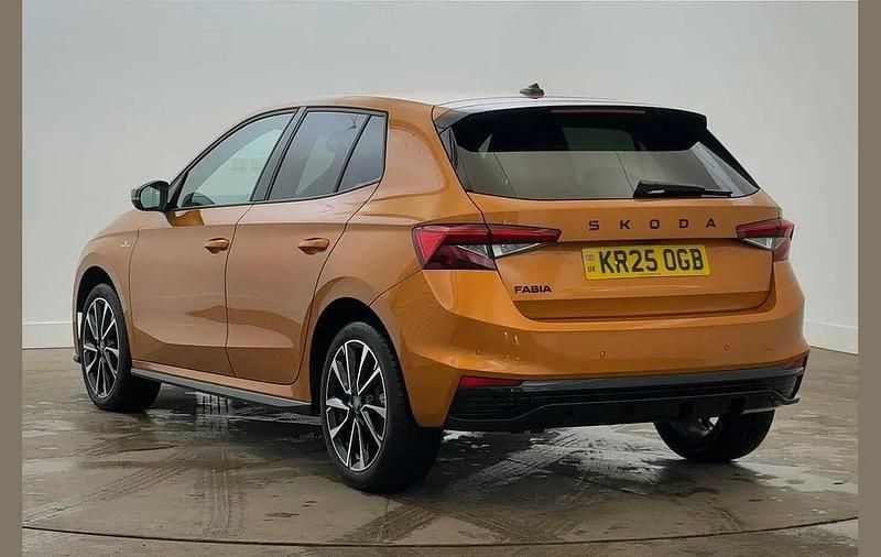 Used Skoda Fabia Monte Carlo 147 HP (108 kW) 2025 Phoenix orange metallic Hatchback