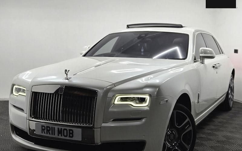 Used Rolls Royce Ghost 571 HP (419 kW) 2016 Black Sedan