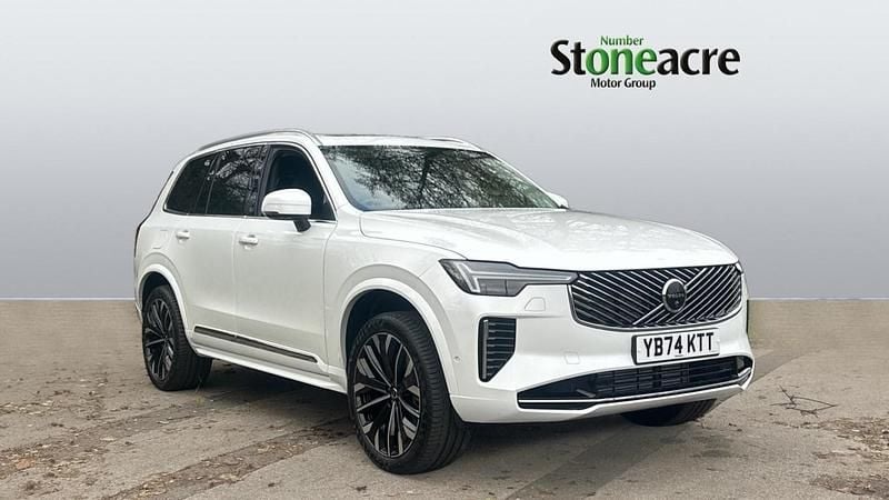 White Used 2024 Volvo XC90 Ultra SUV | £57,990 - Image 1/3