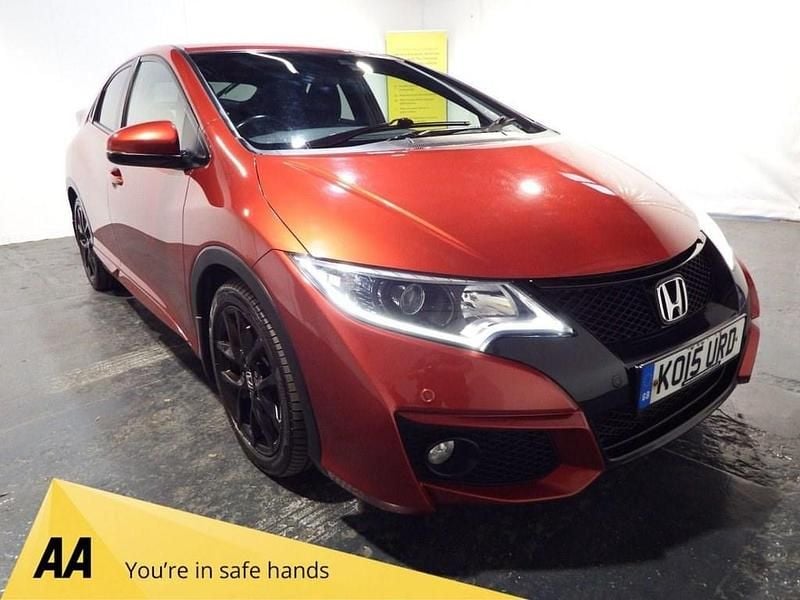 Red Used 2015 Honda Civic Sport Hatchback | £5,500 (Fair price) - Image 1/3