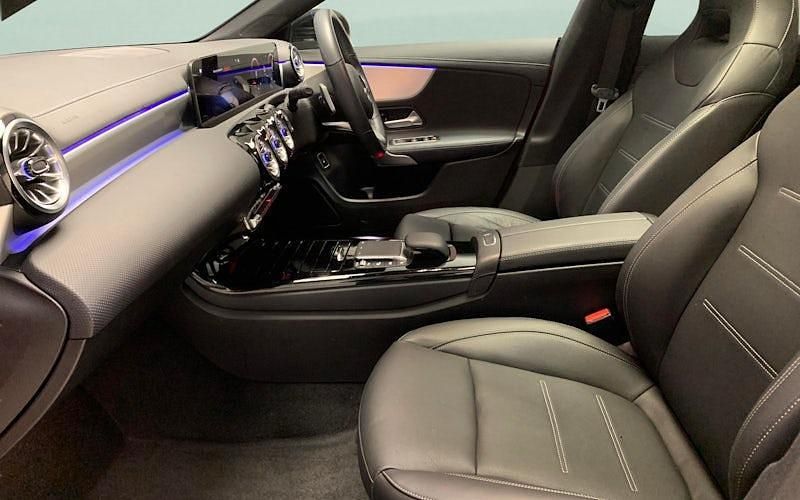 Used Mercedes CLA250e AMG Line Premium Plus 218 HP (160 kW) 2022 Red Sedan