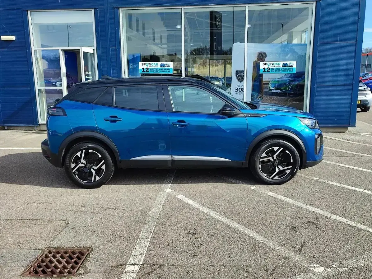 Used Peugeot e-2008 GTi 100 kW (136 HP) 2025 Blue SUV