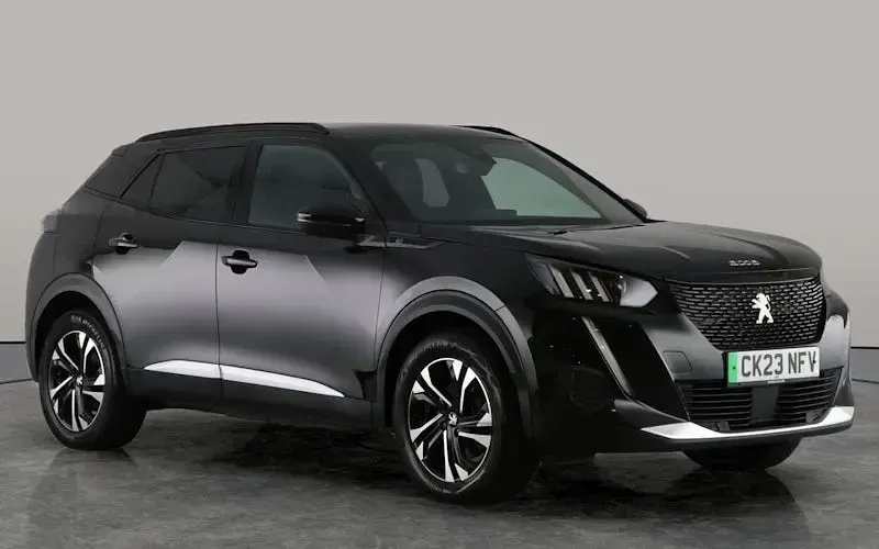 Used Peugeot e-2008 GTi 100 kW (136 HP) 2023 Black SUV