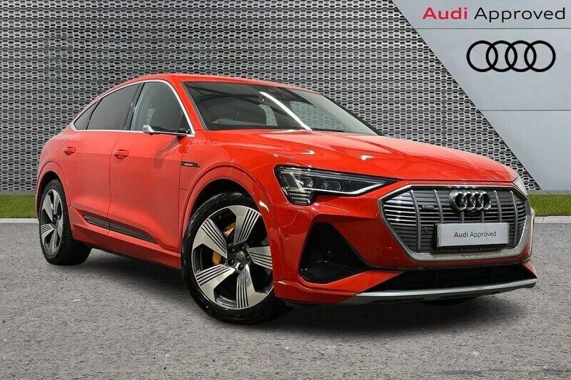 Red Used 2020 Audi e-tron Sportback S-Line SUV | £28,392 (A bit pricey) - Image 1/2