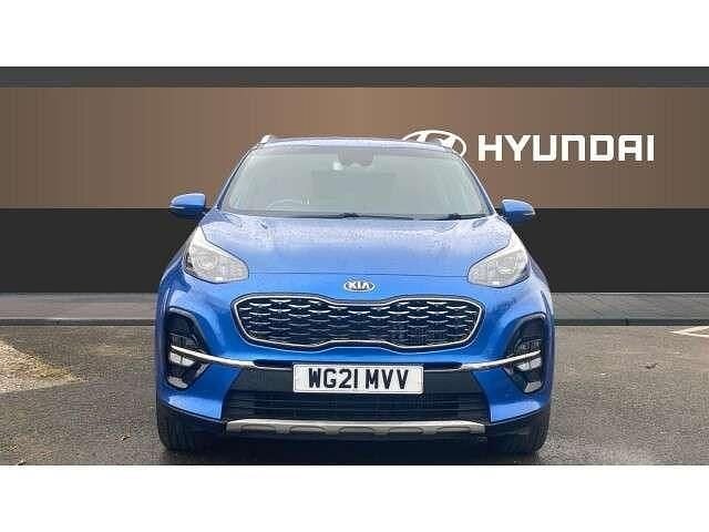 Used Kia Sportage GT-Line 180 HP (132 kW) 2021 Blue SUV